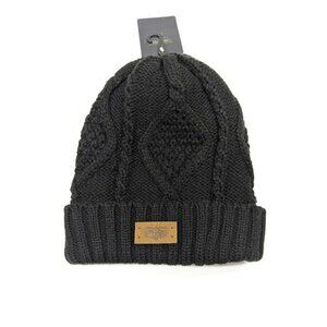 Angela & William Women's Beanie with Sherpa Lining Black O/S (MSRP $44)